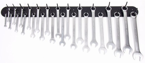 Wieszak hakowy na klucze płasko oczkowe 25szt