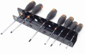 Wieszak na  śrubokręty 9szt, stalowy 32cm