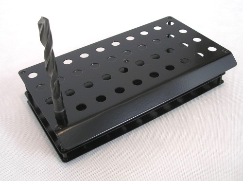 Stojak na wiertła MK1 z chwytem stożkowym, stalowy